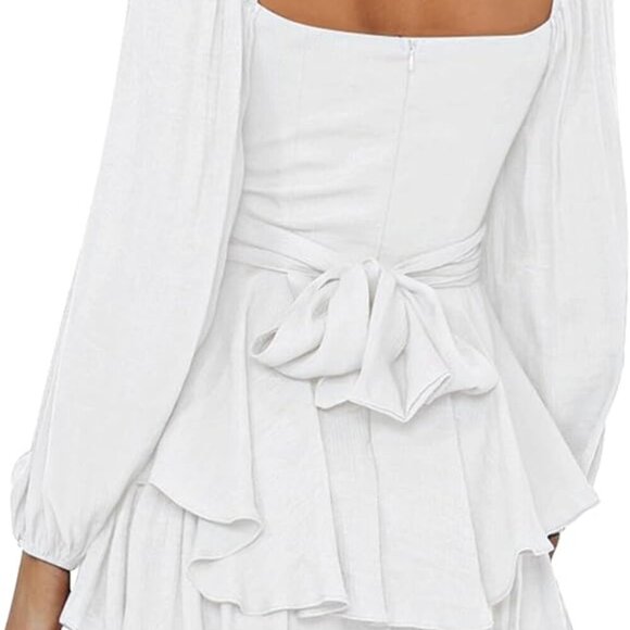 Off the Shoulder Rompers - Picture 5 of 5